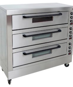 Anvil Gas Deck Oven - 6 Trays - Triple