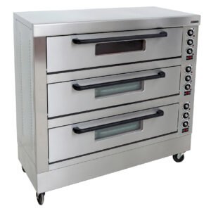 Anvil Gas Deck Oven - 6 Trays - Triple
