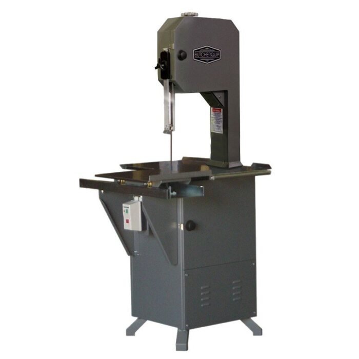 Floor-standing meat bandsaw