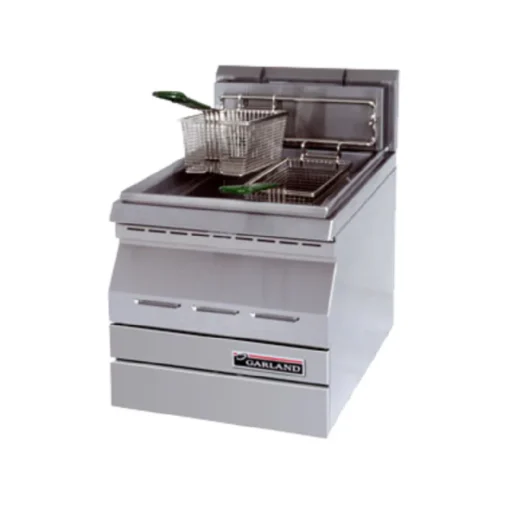Garland GD-15F NAT 15 Inch Countertop Gas Deep Fryer with 45000 BTU