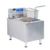 Globe PF16E 15 Inch Electric Deep Fryer with Stainless Steel Construction