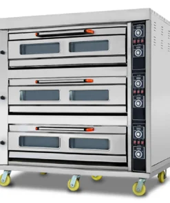 Oven 3 Deck 12 Tray Electric – 90 Loafs