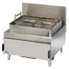 Star 630FF_LP 24 Inch Gas Countertop Deep Fryer with Twin Baskets 70000 BTU