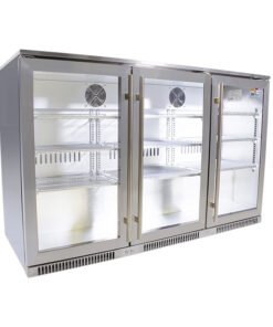 Triple Swing Door Under Counter Beverage Cooler – SD-300SS