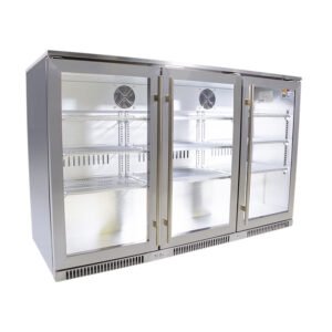 Triple Swing Door Under Counter Beverage Cooler – SD-300SS